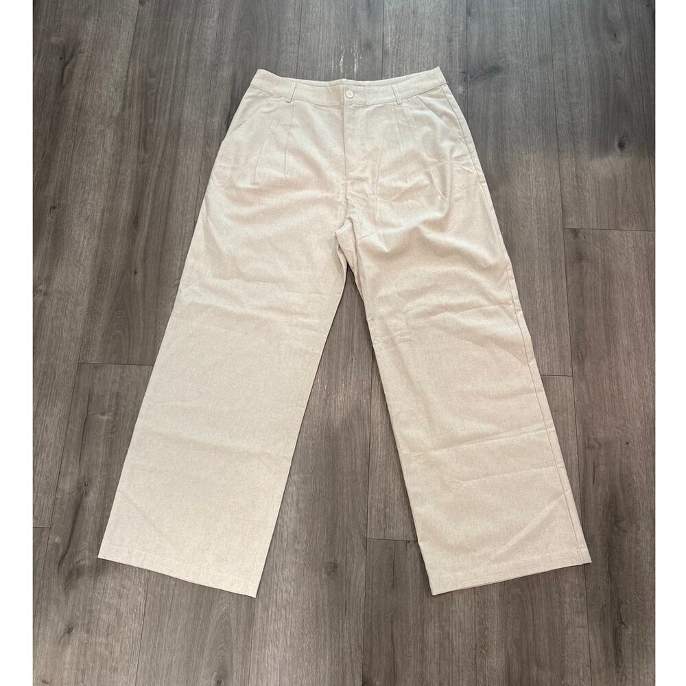Cider Rayon/Linen Blend Wide Leg Pants Women's Size XL